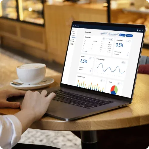 Winston reserveringen dashboard